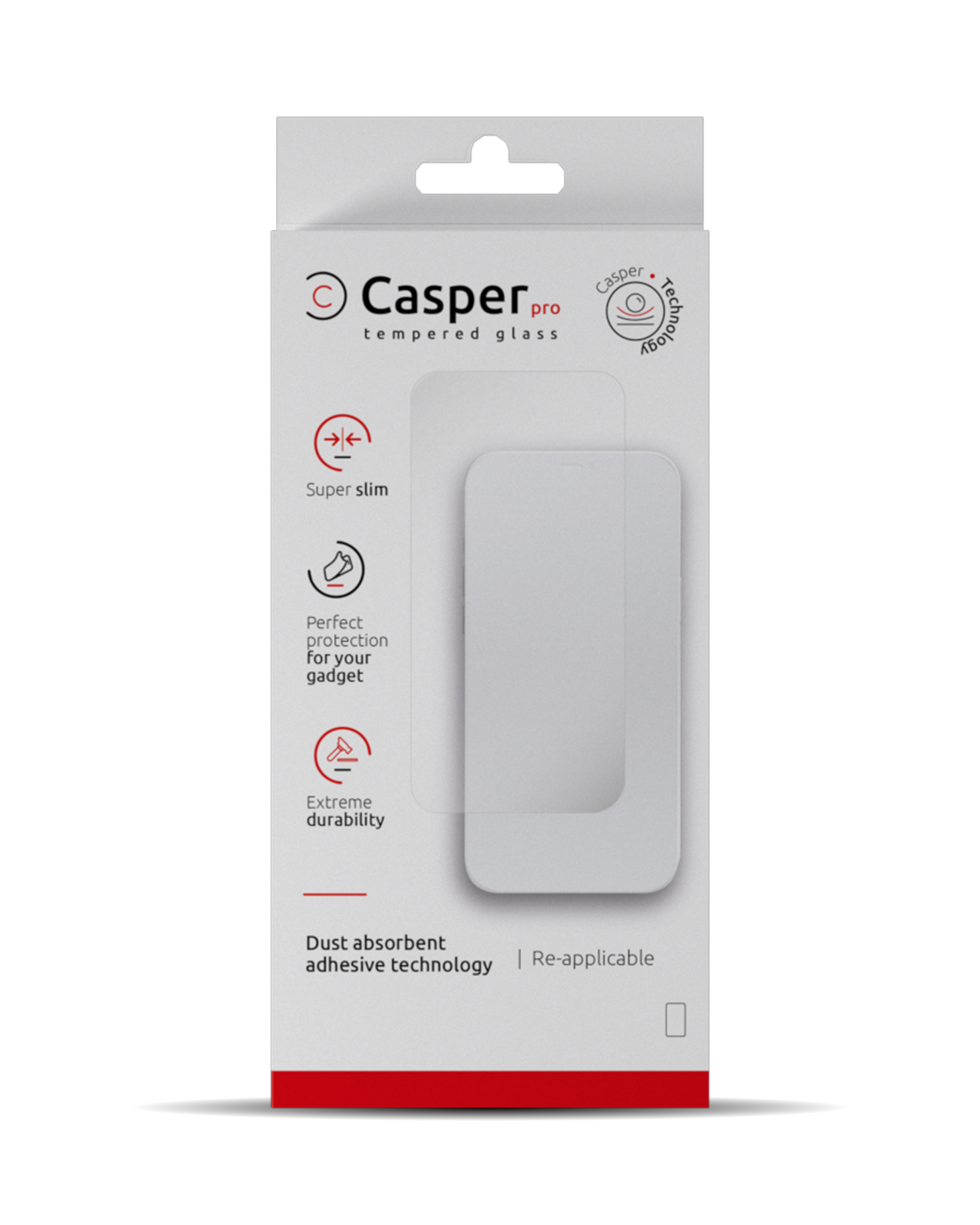 Casper Pro Tempered Glass Compatible For IPhone 14 Pro