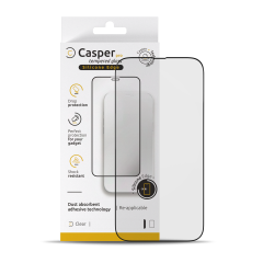 Casper Pro Tempered Glass Compatible For IPhone 15 Pro Max