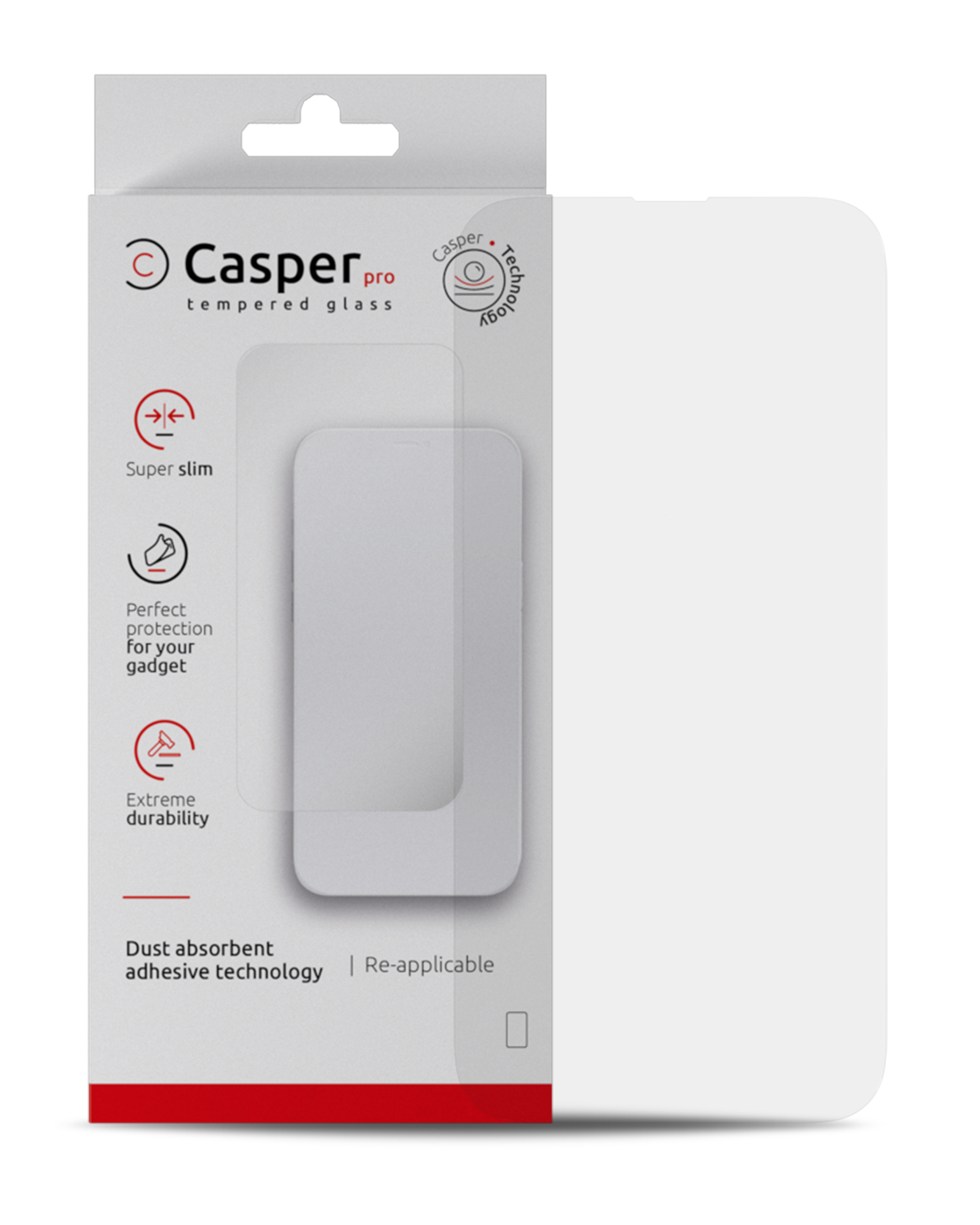 Casper Pro Tempered Glass Compatible For IPhone 14 Pro